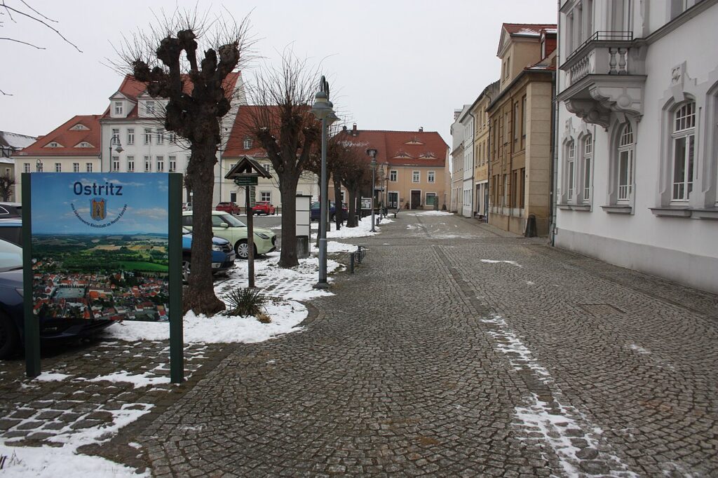 Kursächsische Distanzsäule Ostritz – Grenzland