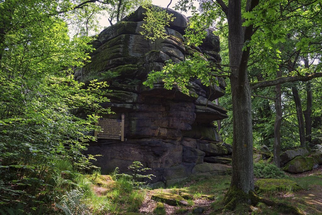 Totenstein Königshainer Berge – Görlitz